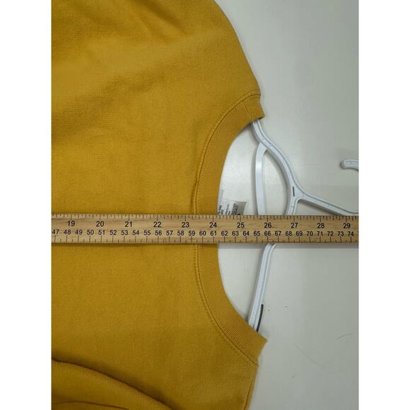 Disney Womens Sweatshirt Size 3XL Graphic Winnie the Pooh Yellow Crewneck - Picture 10 of 11